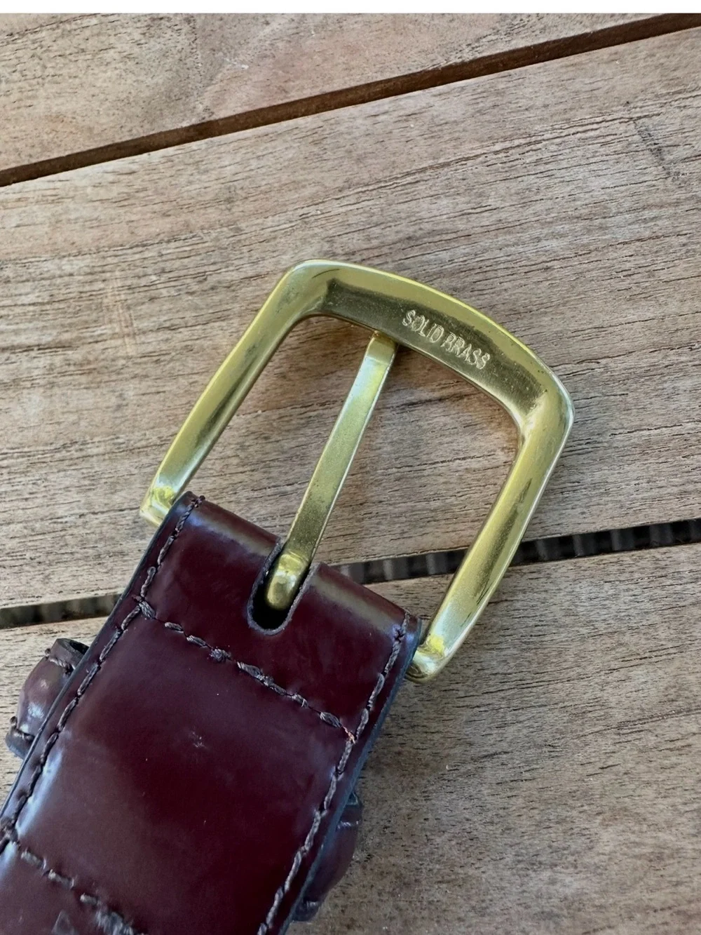 N/A brass buckle